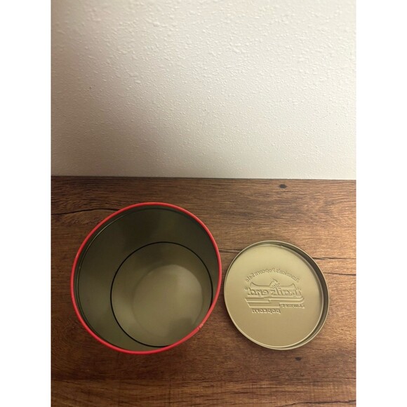 Trail's End Gourmet Popcorn Metal Tin Can Statue Of Liberty July 4th Vintage - Picture 11 of 11